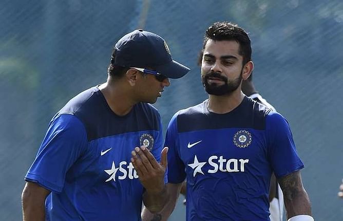 Rahul Dravid responds to Virat Kohli's gesture of idol worship