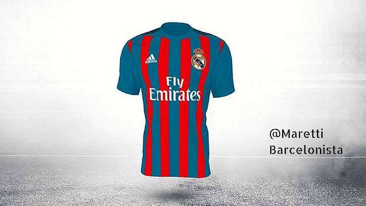Barca-esque jersey leading poll in Adidas' contest for new Real Madrid kit