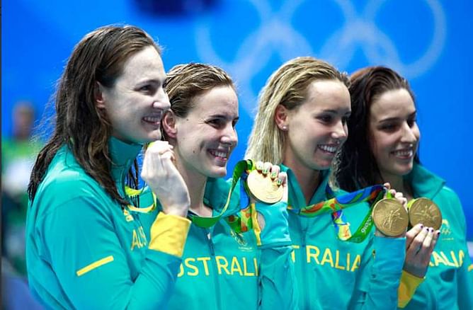 Campbell sisters dazzle as Australian women break 4x100 meter relay world record