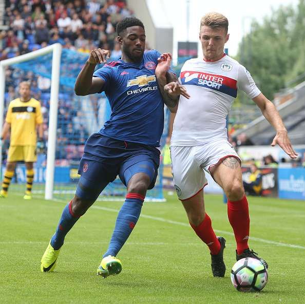 Manchester United defender Blackett joins Reading