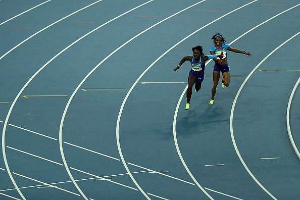 Why USA's women's 4x100m relay team ran a 'race' all by themselves