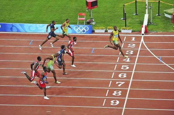 Usain Bolt 100m 2008 Olympics Beijing