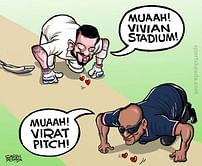Comic: Virat Kohli rules where Sir Vivian Richards reigned