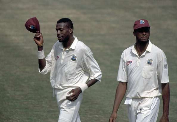 Curtly Ambrose and Courtney Walsh
