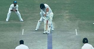 Controversy at Kanpur as Ross Taylor survives a close call