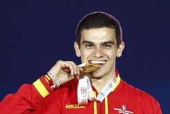 Spain's Hortelano taken to hospital after car crash