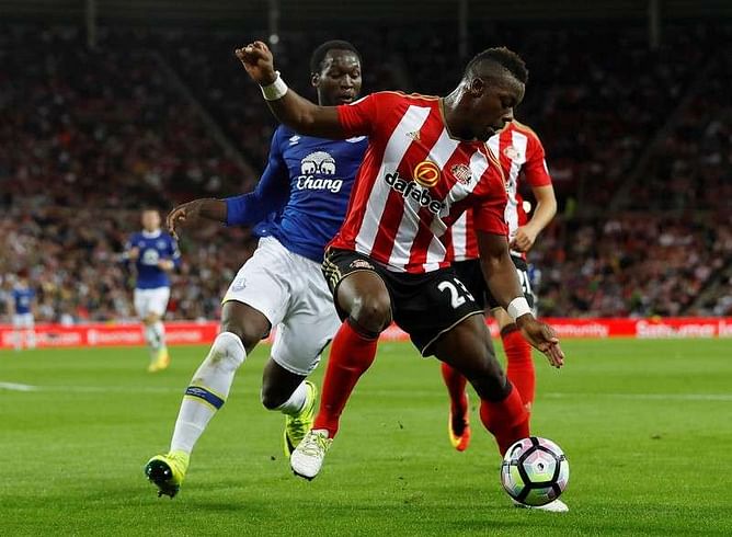 Everton's Lukaku back in the goals with a hat-trick