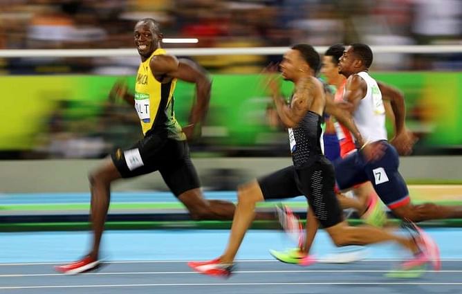 Bolt leaves door open to 2017 sprint double at worlds