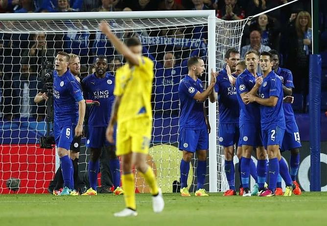 Slimani scores again as Leicester beat Porto