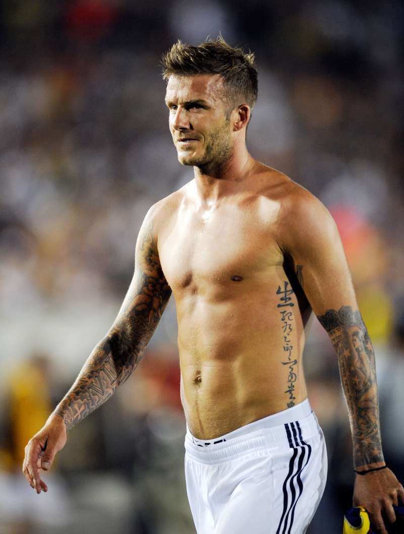 David Beckham's tattoos: Where are they and what do they mean? | Goal.com  Australia