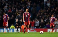 MANCHESTER, ENGLAND - NOVEMBER 25: A dejected Xabi Alonso of Bayern Muenchen looks on following his team's 3-2 defeat during the UEFA Champions League Group E match between Manchester City and FC Bayern Muenchen at the Ethad Stadium on November 25, 2014 in Manchester, United Kingdom. (Photo by Michael Regan/Getty Images)