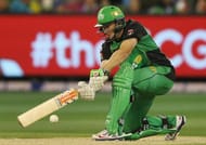 MELBOURNE, AUSTRALIA - JANUARY 14: David Hussey of the Stars during the Big Bash League match between the Melbourne Stars and the Brisbane Heat at Melbourne Cricket Ground on January 14, 2016 in Melbourne, Australia. (Photo by Michael Dodge/Getty Images)