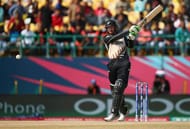 DHARAMSALA, INDIA - MARCH 18: Martin Guptil of New Zealand bats during the ICC World Twenty20 India 2016 Super 10s Group 2 match between Australia and New Zealand at HPCA Stadium on March 18, 2016 in Dharamsala, India. (Photo by Ryan Pierse/Getty Images,)