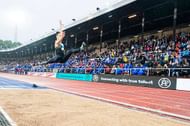 STOCKHOLM, SWEDEN - JUNE 16: Ivana Spanovic competes women long jump during the IAAF Diamond League meeting on Stockholm stadion on June 16, 2016 in Stockholm, Sweden. (Photo by Jonas Gustafsson/Ombrello/Getty Images)