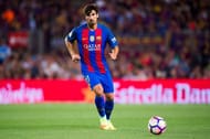 BARCELONA, SPAIN - AUGUST 10: Andre Gomes of FC Barcelona conducts the ball during the Joan Gamper trophy match between FC Barcelona and UC Sampdoria at Camp Nou on August 10, 2016 in Barcelona, Spain. (Photo by Alex Caparros/Getty Images)