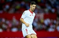 SEVILLE, SPAIN - AUGUST 20: Luciano Vietto of Sevilla FC looks on during the match between Sevilla FC vs RCD Espanyol as part of La Liga at Estadio Ramon Sanchez Pizjuan on August 20, 2016 in Seville, Spain. (Photo by Aitor Alcalde/Getty Images)