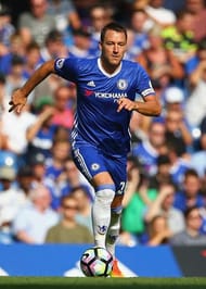 LONDON, ENGLAND - AUGUST 27: John Terry of Chelsea in action during the Premier League match between Chelsea and Burnley at Stamford Bridge on August 27, 2016 in London, England. (Photo by Steve Bardens/Getty Images)