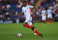 COLCHESTER, ENGLAND - SEPTEMBER 06: Marcus Rashford of England in action during the European Under 21 Qualifier match between England U21 V Norway U21 at Colchester Community Stadium on September 6, 2016 in Colchester, England. (Photo by Warren Little/Getty Images)