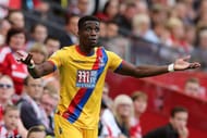 MIDDLESBROUGH, ENGLAND - SEPTEMBER 10: Wilfried Zaha of Crystal Palace reacts during the Premier League match between Middlesbrough and Crystal Palace at Riverside Stadium on September 10, 2016 in Middlesbrough, England. (Photo by Nigel Roddis/Getty Images)