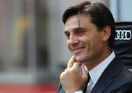 MILAN, ITALY - SEPTEMBER 11: AC Milan coach Vincenzo Montella looks on before the Serie A match between AC Milan and Udinese Calcio at Stadio Giuseppe Meazza on September 11, 2016 in Milan, Italy. (Photo by Marco Luzzani/Getty Images)