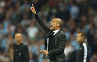 MANCHESTER, ENGLAND - SEPTEMBER 14: Josep Guardiola manager of Manchester City issues instructions to his players during the UEFA Champions League match between Manchester City FC and VfL Borussia Moenchengladbach at Etihad Stadium on September 14, 2016 in Manchester, England. (Photo by Richard Heathcote/Getty Images)