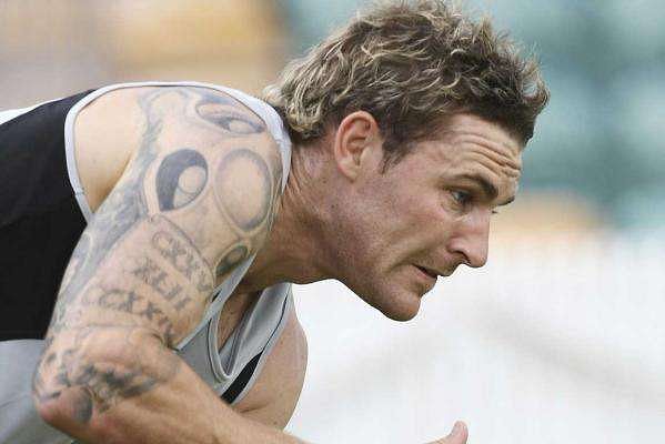 Dale Steyn showing off his tattoos  Fav celebs Sports stars Dale