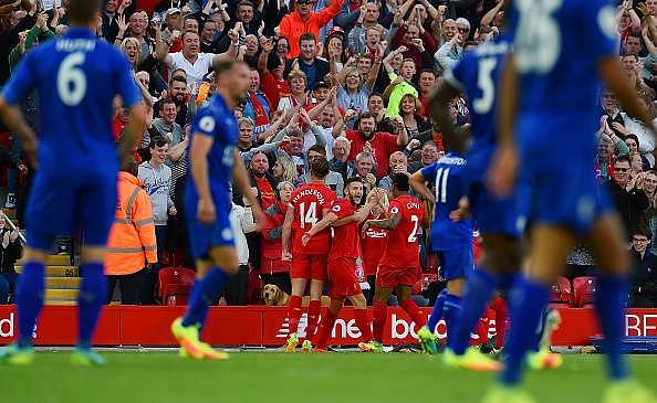 Liverpool's vertical passing leaves Leicester in tatters