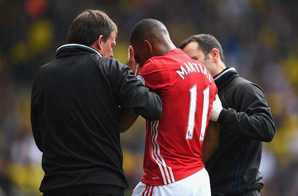 Jose Mourinho confirms Anthony Martial will miss Leicester City game, defends Wayne Rooney