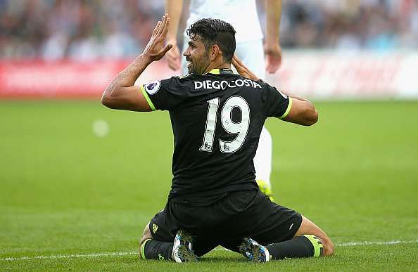 Chelsea coach Conte believes defenders provoke Diego Costa