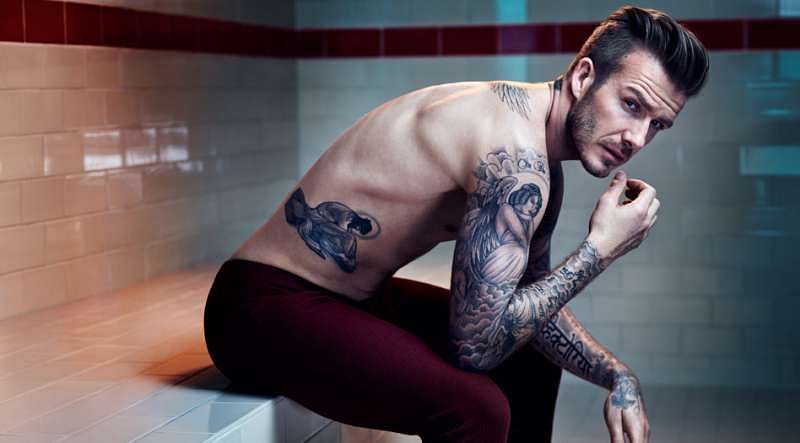 A look back at David Beckham's 100 tattoos and their special meanings |  Beckham, Estilo david beckham, Tatuagens de celebridades