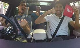 Liverpool stars Dejan Lovren, Lazar Markovic and Marko Grujic filmed breaking the law in a carpool
