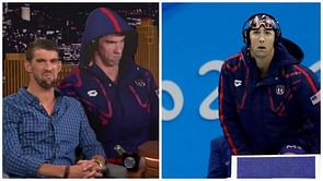 Michael Phelps knew his deathly stare would go viral