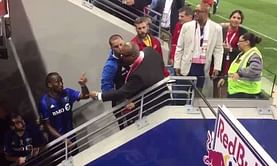 Video: Didier Drogba argues with New York Red Bulls fans after Montreal Impact lose 1-0