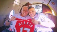 Fernando Felicevich with Alexis Sanchez