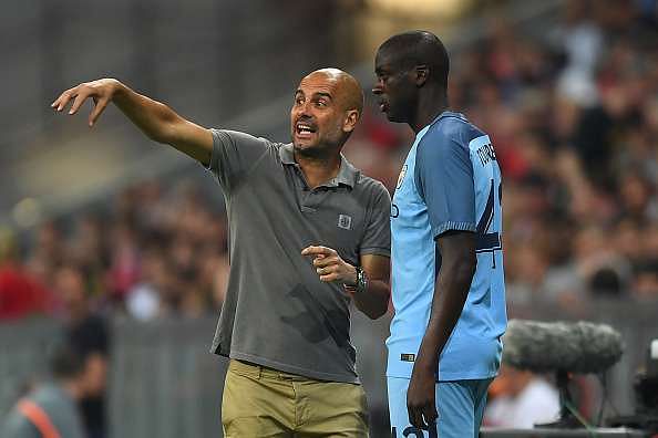 Pep Guardiola says Yaya Toure won't play for Manchester City unless his agent apologises