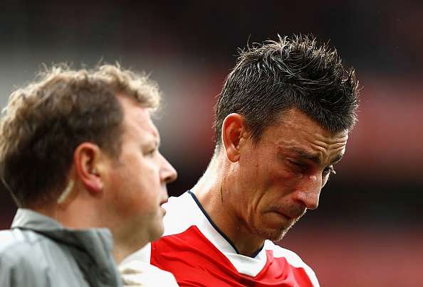 Laurent Koscielny a major doubt for Champions League opener