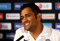 US Open: MS Dhoni having fun at the Flushing Meadows