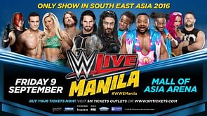 WWE News: Lineup for WWE Live Event in Manila 9/9, Huge triple threat main event announced for the WWE Universal Championship