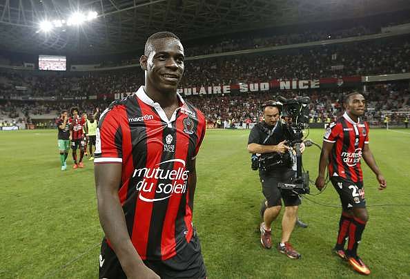 Ligue 1 2016-17: Mario Balotelli scores twice on Nice debut