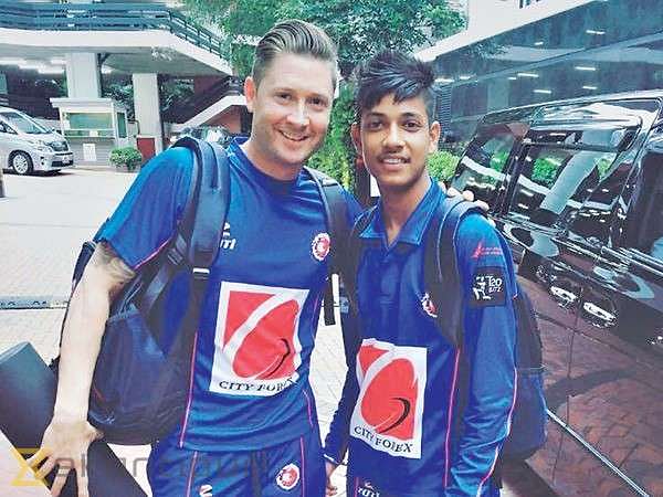 16-year-old Nepal leg-spinner receives invitation to train at Michael Clarke's academy