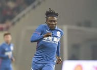 Despite his good form at Inter, Martins was displaced by Crespo and Ibrahimovic