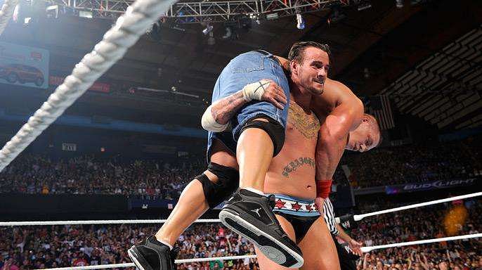 CM Punk and John Cena have storied rivalry