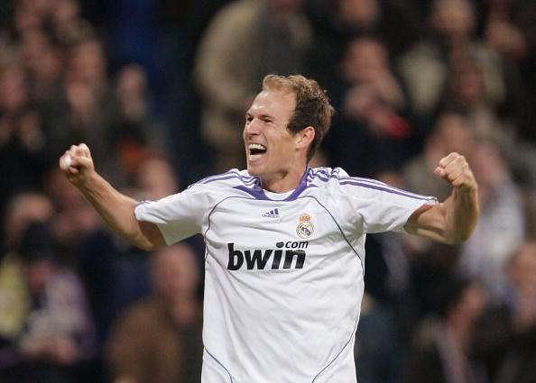 Arjen Robben joined Bayern Munich from Real Madrid in 2009