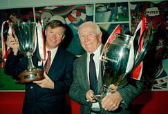 Manchester United remove Sir Matt Busby's plaque from Old Trafford's Director Box