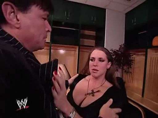 Eric Bischoff and Stephanie McMahon
