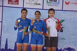 India grabs 8 medals on the final day of the Track Asia Cup 2016