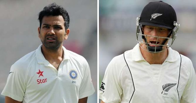 Dazzlers in Colour, Pale in Whites: Rohit Sharma and Martin Guptill