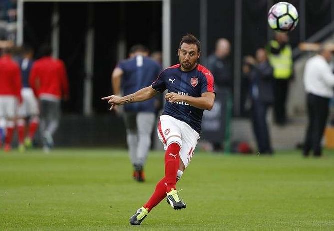 Cazorla eager to extend stay at Arsenal