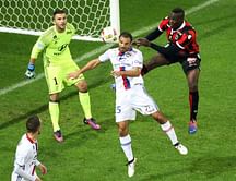Nice cement Ligue 1 lead with 2-0 win against Lyon