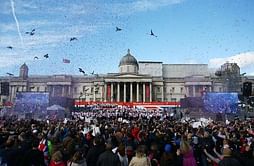 British athletes celebrate Rio Olympics success in London